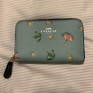 Coach Beach Umbrella & Sun Card Case